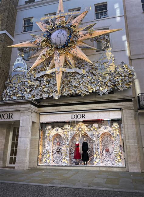 christian dior london christmas|Christian Dior new bond street.